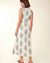 Load image into Gallery viewer, SPARTINA 449 - RENEE MIDI DRESS - OGEECHEE DELPHINIUM