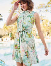 Load image into Gallery viewer, SPARTINA 449 - ABIGAIL DRESS - ENCLAVE CHINOISERIE