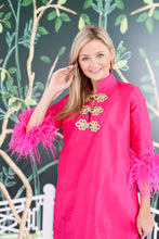 Load image into Gallery viewer, HOUSE OF MBR - BETTE BOUVIER LONG DRESS - HOT PINK