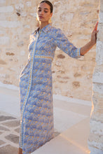 Load image into Gallery viewer, OLIPHANT SHIRT DRESS MAXI - FLORENCE BLUE