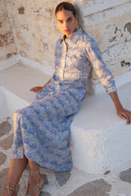 Load image into Gallery viewer, OLIPHANT SHIRT DRESS MAXI - FLORENCE BLUE