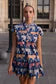 Load image into Gallery viewer, OLIPHANT CAP SLEEVE MINI - RAJ NAVY