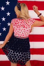 Load image into Gallery viewer, American Beauty Eyelet Dress