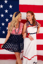 Load image into Gallery viewer, American Beauty Eyelet Dress