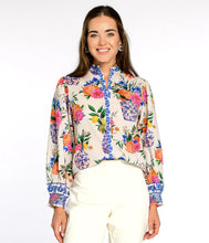 Load image into Gallery viewer, Emily Top in Ivory Ginger Jars by Elizabeth James The Label