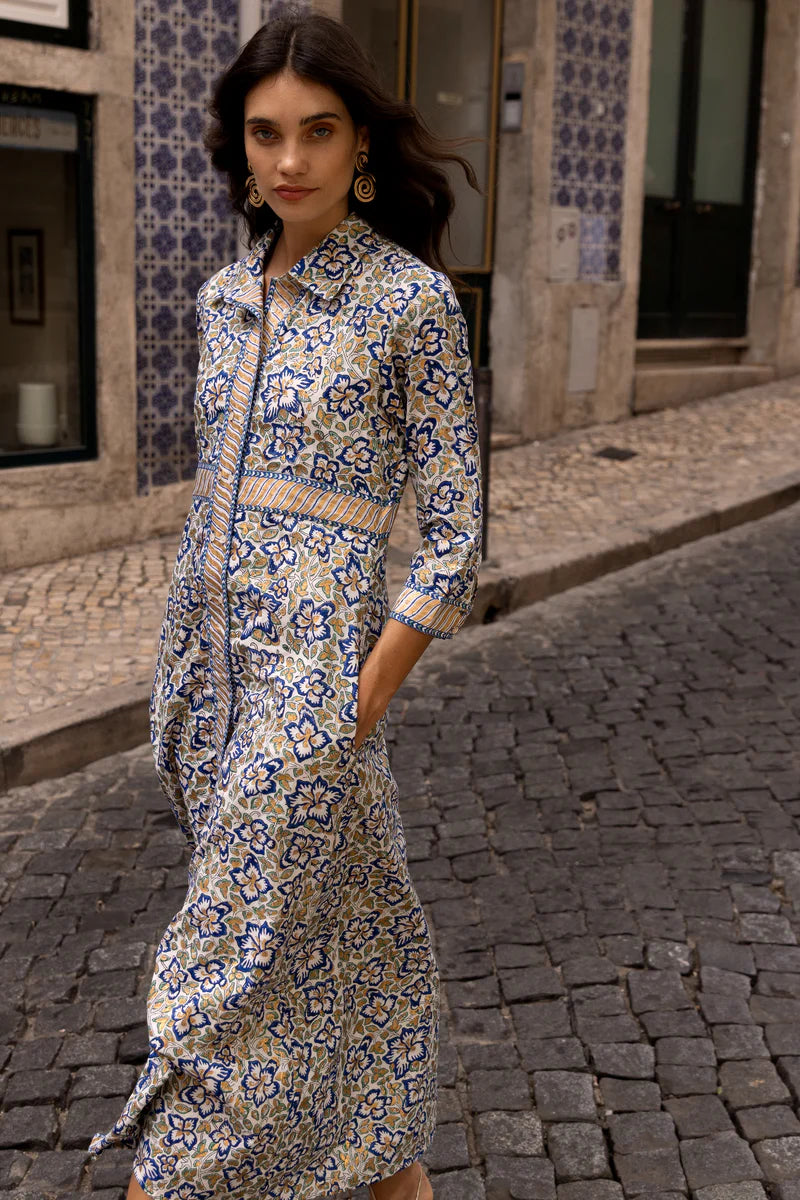 oliphant shirt dress maxi OLIPHANT SHIRT DRESS MAXI