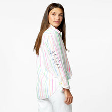 Load image into Gallery viewer, Kerri Rosenthal - Mia Multi Rainbow Stripe Shirt