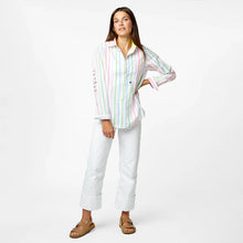 Load image into Gallery viewer, Kerri Rosenthal - Mia Multi Rainbow Stripe Shirt
