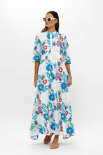 Load image into Gallery viewer, OLIPHANT CINCHED SHIRT DRESS MAXI - MONET MULTI
