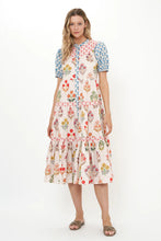 Load image into Gallery viewer, OLIPHANT SCOOP TIERED MIDI DRESS - PROVENCE BLUE