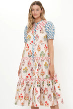 Load image into Gallery viewer, OLIPHANT SCOOP TIERED MIDI DRESS - PROVENCE BLUE