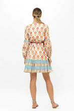 Load image into Gallery viewer, OLIPHANT BALLOON DROP MINI DRESS - TOURAINE CORAL
