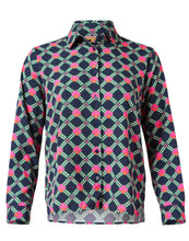 Load image into Gallery viewer, Isabella Multi Geo Print Shirt by Vilagallo