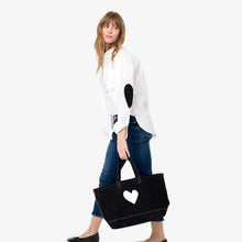 Load image into Gallery viewer, Kerri Rosenthal - Imperfect Heart Tote - Black