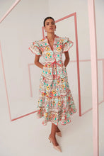 Load image into Gallery viewer, CELIA B - BABA ISLAND PRINT DRESS