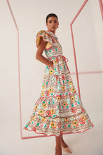 Load image into Gallery viewer, CELIA B - BABA ISLAND PRINT DRESS