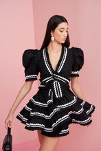 Load image into Gallery viewer, CELIA B - HORTENSIA DRESS - BLACK