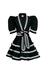 Load image into Gallery viewer, CELIA B - HORTENSIA DRESS - BLACK