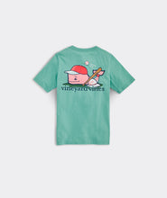 Load image into Gallery viewer, Vineyard Vines - Boys' Baseball Player Whale Short-Sleeve Pocket Tee