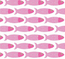 Load image into Gallery viewer, Sailor-Sailor - Lucille Dress 3/4-School of Fish Pink/Green