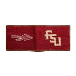 Load image into Gallery viewer, Florida State Needlepoint Bi-Fold Wallet
