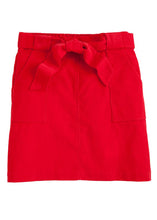 Load image into Gallery viewer, LITTLE ENGLISH - BELLFIELD SKIRT - RED CORDUROY
