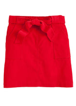 Load image into Gallery viewer, LITTLE ENGLISH - BELLFIELD SKIRT - RED CORDUROY