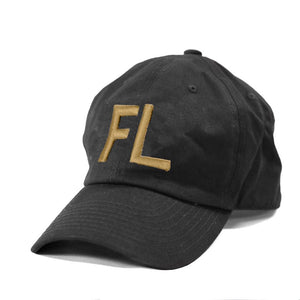 Florida "FL" State Letters Hat BLACK