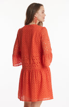 Load image into Gallery viewer, TYLER BOE - INGRID EYELET SKIMMER DRESS - CALYPSO