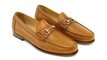 Load image into Gallery viewer, Alan Payne Bit Loafer TAN Sheepskin Snaffle