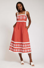 Load image into Gallery viewer, TYLER BOE - CANDIE EMBROIDERED MIDI DRESS