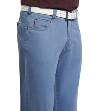 Load image into Gallery viewer, MEYER 5 POCKET COTTON MED BLUE