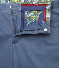 Load image into Gallery viewer, MEYER 5 POCKET COTTON MED BLUE