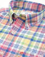 Load image into Gallery viewer, OUTHAUL MADRAS INTERCOASTAL PERFORMANCE SPORT SHIRT