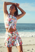 Load image into Gallery viewer, The Mimi Crop Top - Garden Rose
