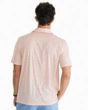 Load image into Gallery viewer, SOUTHERN TIDE - STRIPED DRIVER BRRR® PERFORMANCE POLO SHIRT