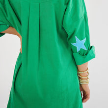 Load image into Gallery viewer, Preppy Dress Corduroy Green
