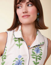 Load image into Gallery viewer, SPARTINA 449 - RENEE MIDI DRESS - OGEECHEE DELPHINIUM
