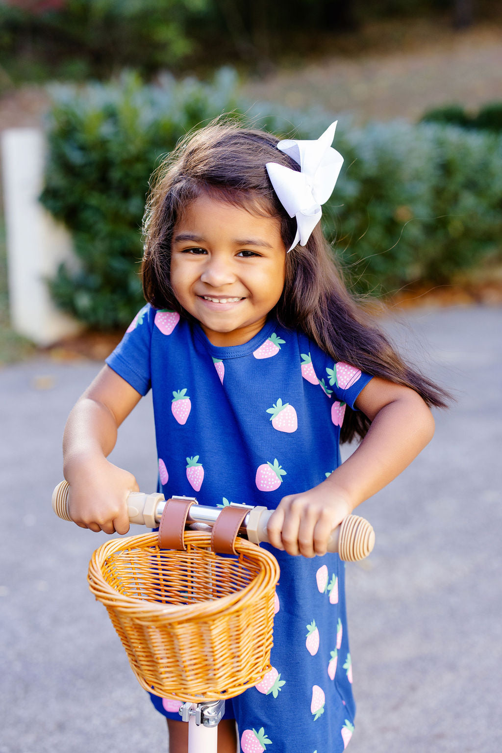 BEAUFORT BONNET - POLLY PLAY DRESS - NAVY SANIBEL STRAWBERRY Siegel Clothing BEAUFORT BONNET - POLLY PLAY DRESS - NAVY SANIBEL STRAWBERRY Siegel Clothing
