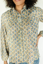 Load image into Gallery viewer, Clara the Label by Victoria Dunn - Olive Blouse - French Oak
