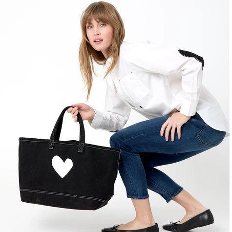 Kerri Rosenthal - Imperfect Heart Tote - Black