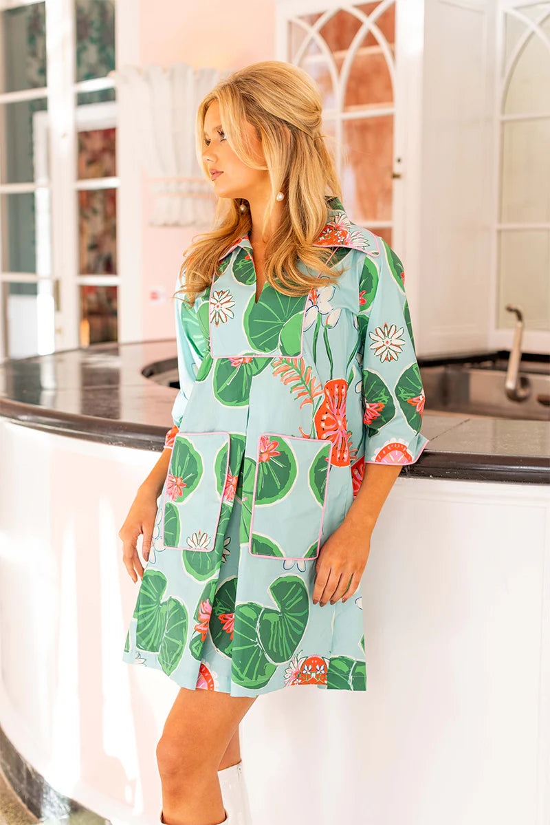 short house dress Simmi mikado dress (short)
