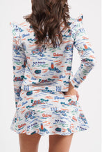 Load image into Gallery viewer, THE MOLLY SKORT - FLORIDA TOILE
