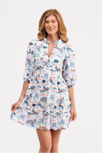 Load image into Gallery viewer, THE TORY DRESS - FLORIDA TOILE
