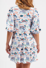 Load image into Gallery viewer, THE TORY DRESS - FLORIDA TOILE

