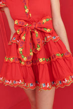 Load image into Gallery viewer, CELIA B - HAZE RED DRESS
