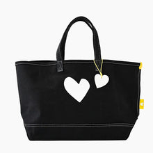 Load image into Gallery viewer, Kerri Rosenthal - Imperfect Heart Tote - Black
