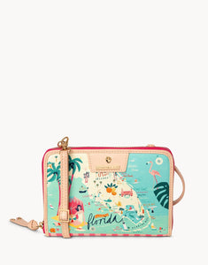 Spartina 449 - FLORIDA ALL-IN-ONE PHONE CROSSBODY