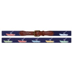 Load image into Gallery viewer, Power Boats Needlepoint Belt
