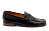 MARTIN DINGMAN  Montgomery Braided Knot Loafer -  Black
